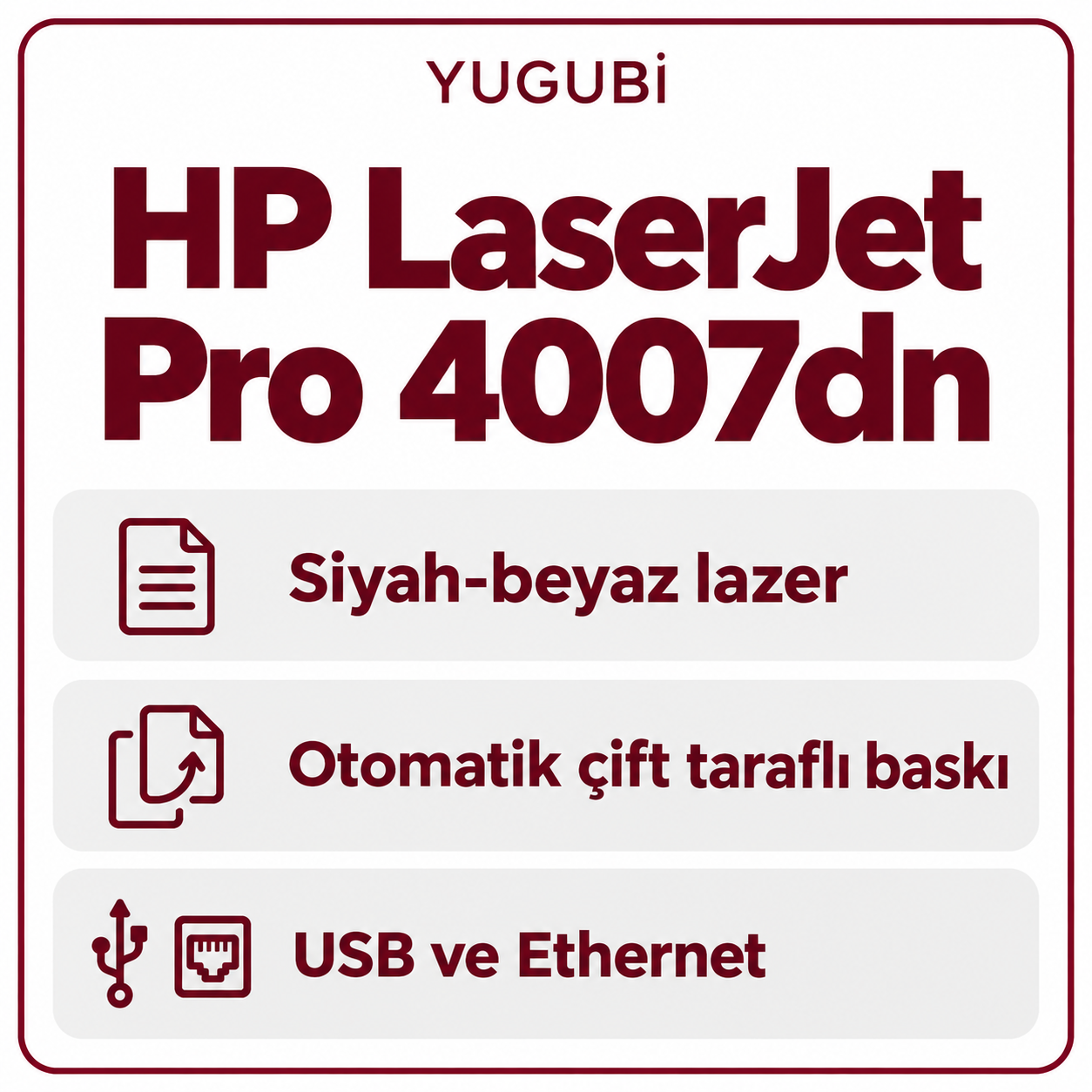 HP LaserJet Pro 4007dn Muadil Toneri ve Rehberi