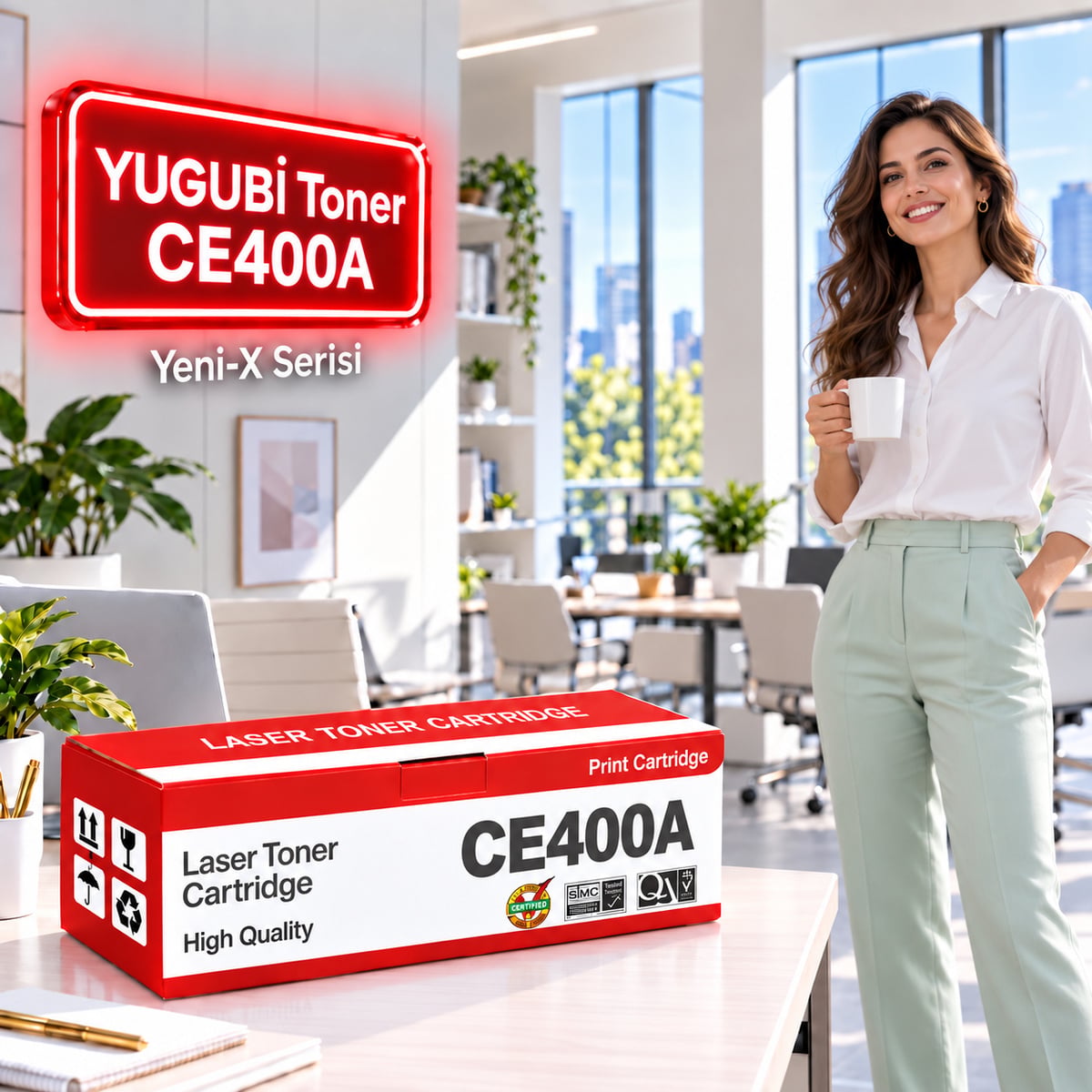 Hp Ce400A Siyah Muadil Toner 5.5K