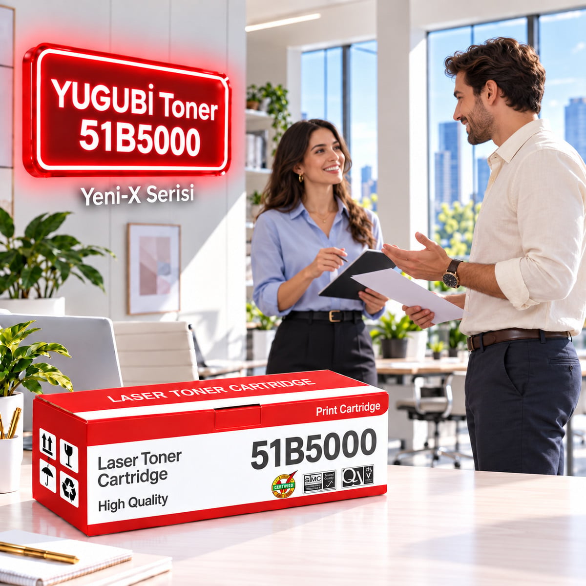 Lexmark 51B5000 MX317 Muadil Toner 2.5K ürün görseli