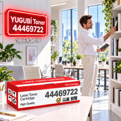 OKI C310 44469722 Sarı Muadil Toner 2.5K