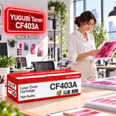 Hp Cf403A Kırmızı Muadil Toner 1.4K