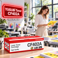 Hp Cf402A Sarı Muadil Toner 1.4K