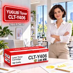 Samsung CLT-Y406 Sarı Muadil Toner 1K