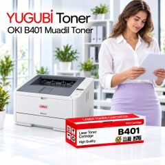 OKI B401 Muadil Toner 2.5K