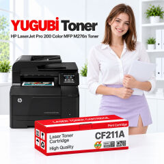 HP LaserJet Pro 200 Color MFP M276n CF211A 131A mavi muadil toner