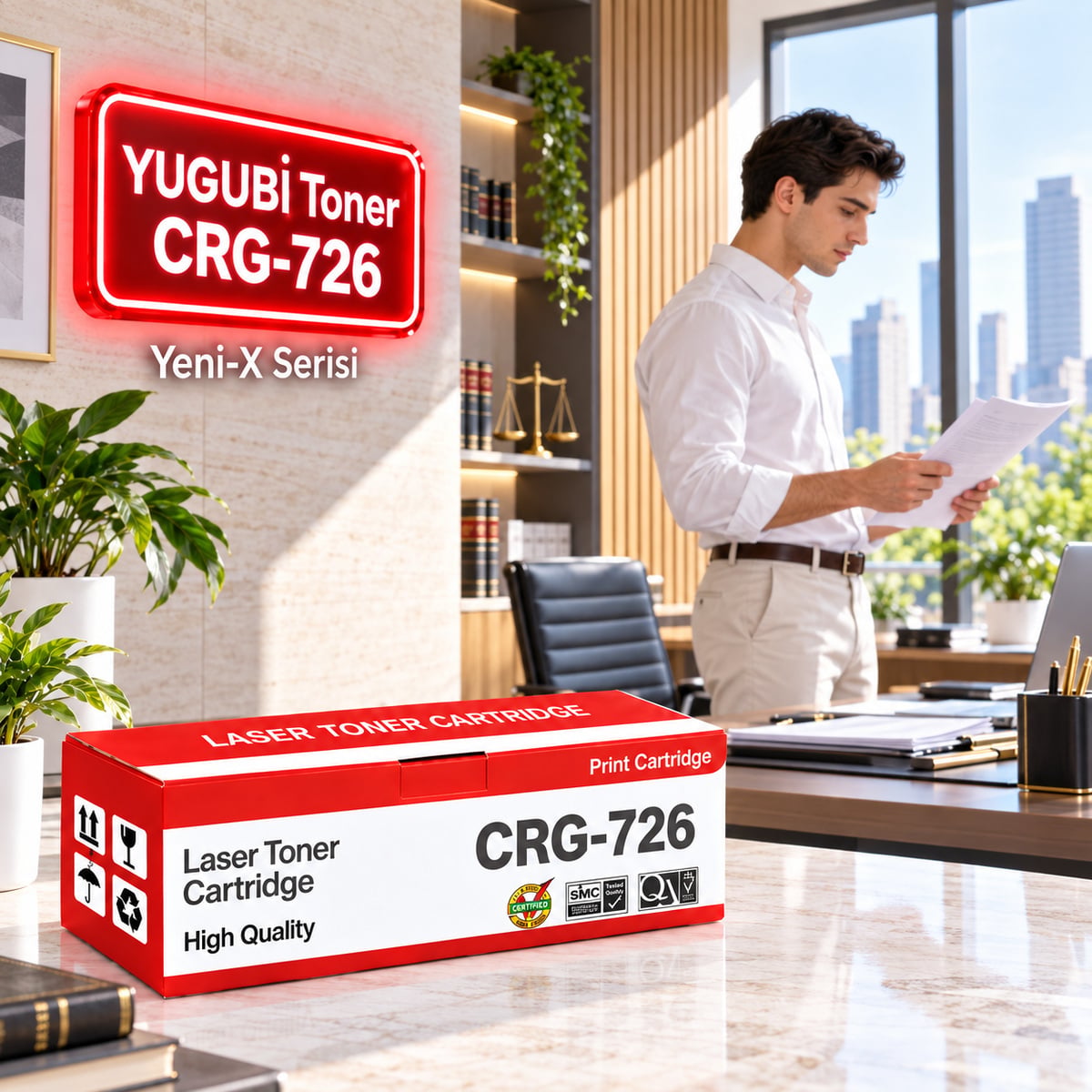 Canon CRG-726 Muadil Toner 2.1K