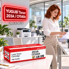 HP 203A CF540A Siyah Muadil Toner 1.4K