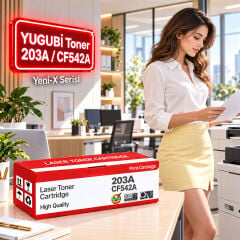 HP 203A CF542A sarı muadil toner ürün görseli