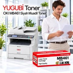 OKI MB461 Siyah Muadil Toner 4K