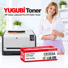 HP Color LaserJet Pro CP1525n CE323A 128A kırmızı muadil toner