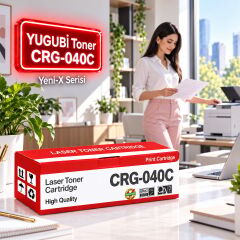 Canon CRG-040C Çipli Mavi Muadil Toner 5K
