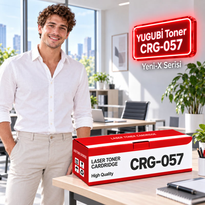 Canon CRG-057 Çipsiz Muadil Toner 3.1K