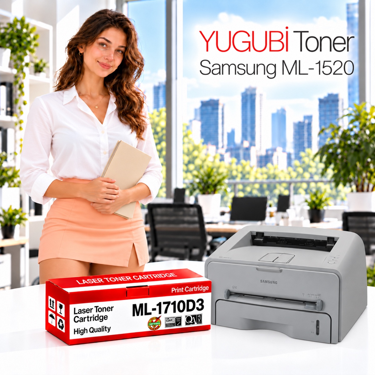 Samsung ML-1520 Muadil Toner 3K