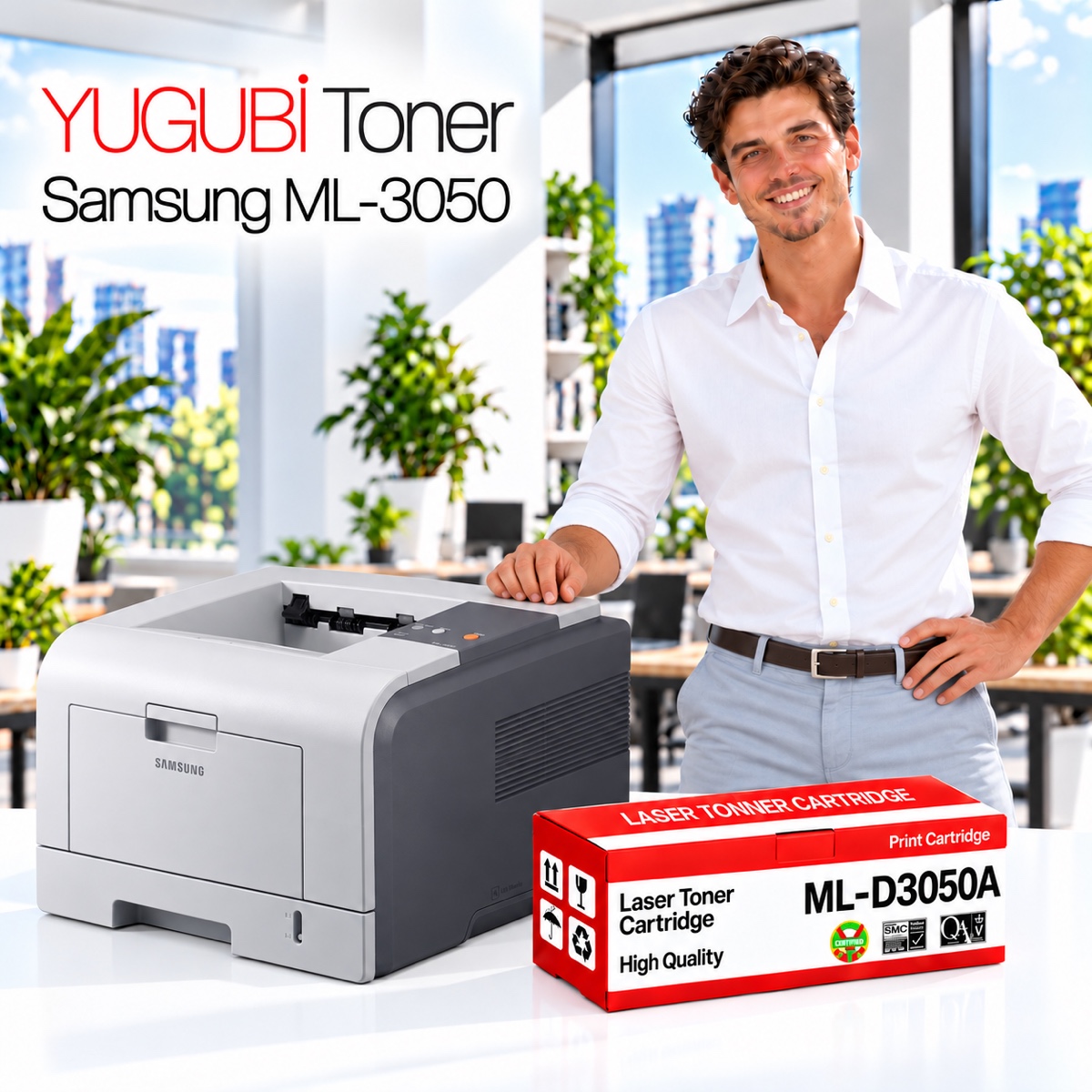 Samsung ML-3050 Muadil Toner 4K