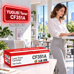 Hp Cf351A Mavi Muadil Toner 1K