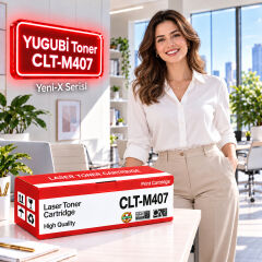 Samsung CLT-M407 Kırmızı Muadil Toner 1K