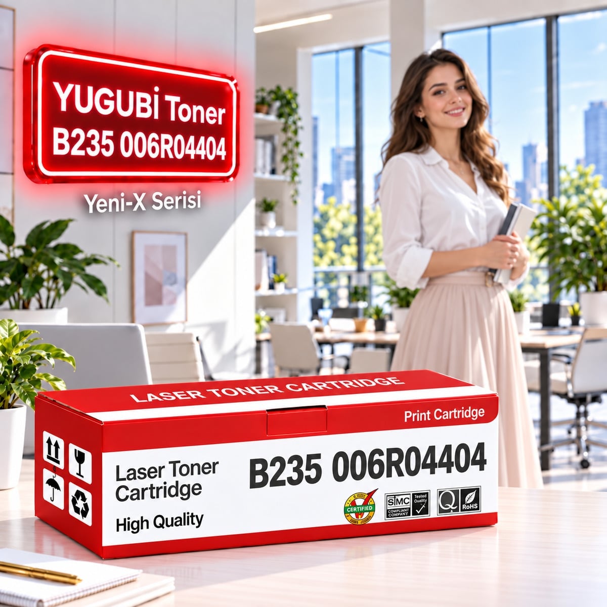 Xerox B235 006R04404 Muadil Toner 6K