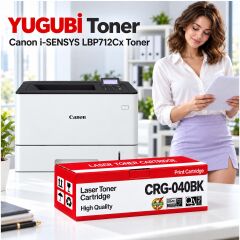 Canon i-SENSYS LBP712Cx Çipli Muadil Toner
