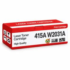 Canon i-SENSYS MF746Cx 415A W2031A Çipsiz Mavi Muadil Toner 2.1K