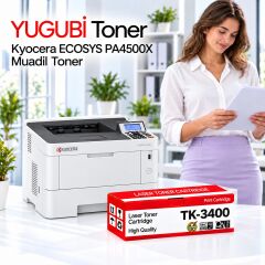 Kyocera ECOSYS PA4500X Muadil Toner 12.5K