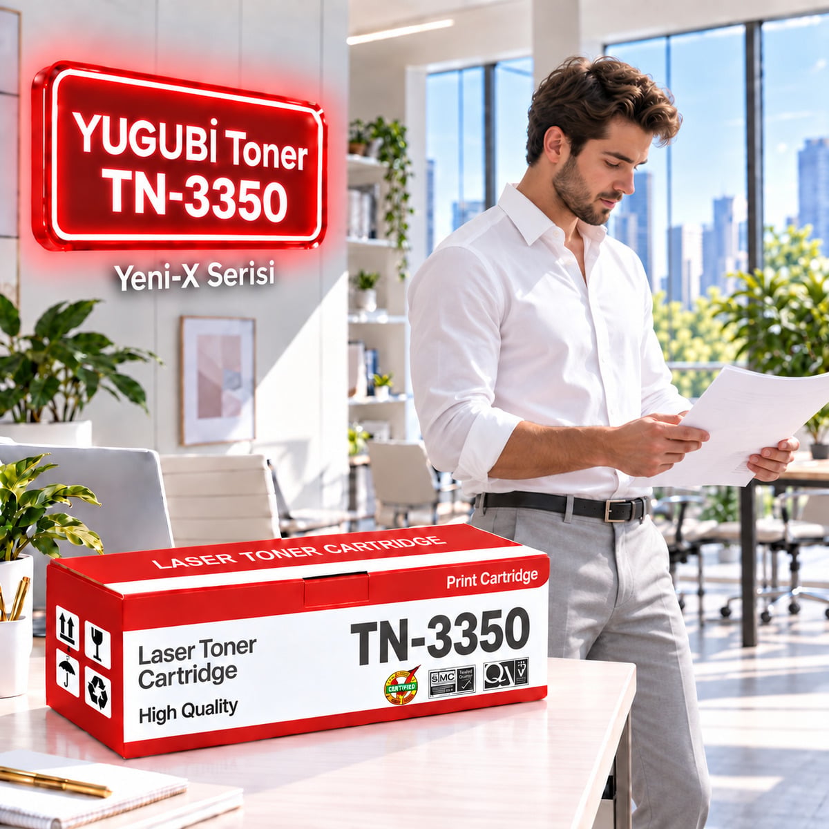 Brother TN-3350 Muadil Toner 8K