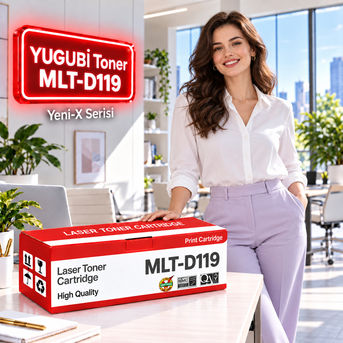 Samsung MLT-D119 Muadil Toner 3K