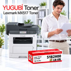 Lexmark MX517 51B2H00 Muadil Toner 8.5K