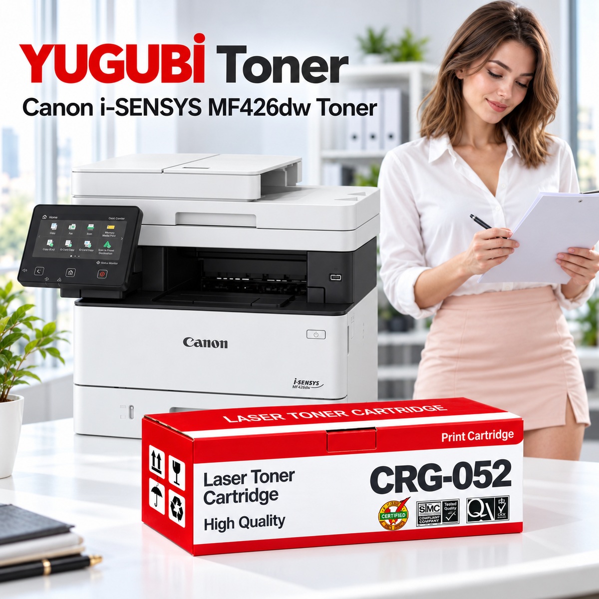 Canon i-SENSYS MF426dw CRG-052 Muadil Toner 3.1K