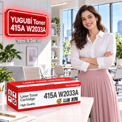 HP 415A W2033A Çipsiz Kırmızı Muadil Toner 2.1K