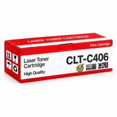 Samsung CLX-3305 CLT-C406 Mavi Muadil Toner 1K