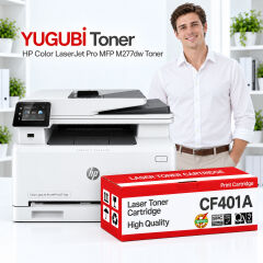 HP Color LaserJet Pro MFP M277dw CF401A Mavi Muadil Toner