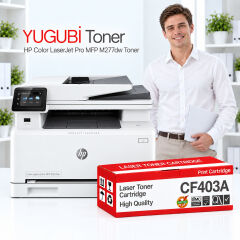 HP Color LaserJet Pro MFP M277dw CF403A Kırmızı Muadil Toner