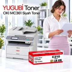 OKI MC361 C310 Siyah Muadil Toner 3.5K