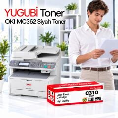 OKI MC362 C310 Siyah Muadil Toner 3.5K