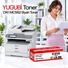 OKI MC562 C310 Siyah Muadil Toner 3.5K