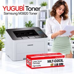 Samsung M3820 MLT-D203L Muadil Toner 5K
