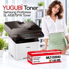 Samsung ProXpress SL-M3875FW MLT-D204U Muadil Toner 15K