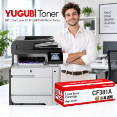HP Color LaserJet Pro MFP M476dw CF381A Mavi Muadil Toner