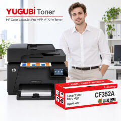 HP Color LaserJet Pro MFP M177fw CF352A Sarı Muadil Toner