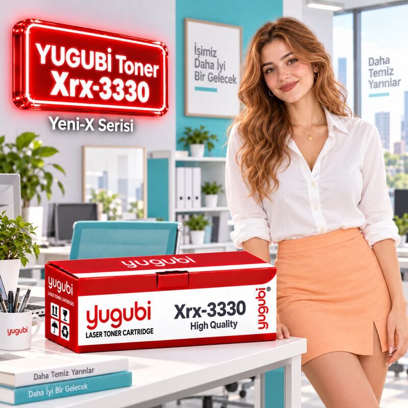 Xerox Phaser 3330 / WorkCentre 3345 Muadil Toner 8.5K kadınlı ana ürün görseli