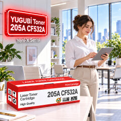 HP 205A CF532A Sarı Muadil Toner 0.9K