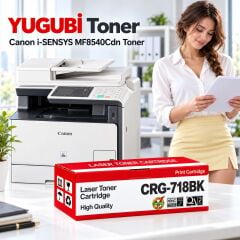 Canon i-SENSYS MF8540Cdn CRG-718BK Siyah Muadil Toner 3.5K