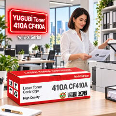 HP 410A CF410A Siyah Muadil Toner 2.3K