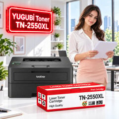 Brother TN-2550XL Muadil Toner 3K