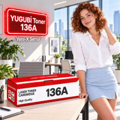 HP 136A W1360A Çipli Muadil Toner 1.1K