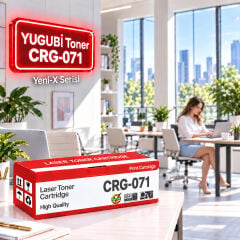 Canon CRG-071 Çipli Muadil Toner 1.2K