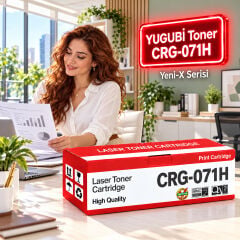 Canon CRG-071H Çipsiz Muadil Toner 2.5K