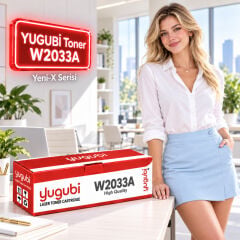 HP 415A W2033A Çipli Kırmızı Muadil Toner 2.1K