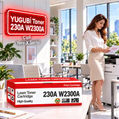 HP 230A W2300A Çipli Siyah Muadil Toner 2K