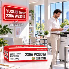 HP 230A W2301A Çipli Mavi Muadil Toner 1.8K